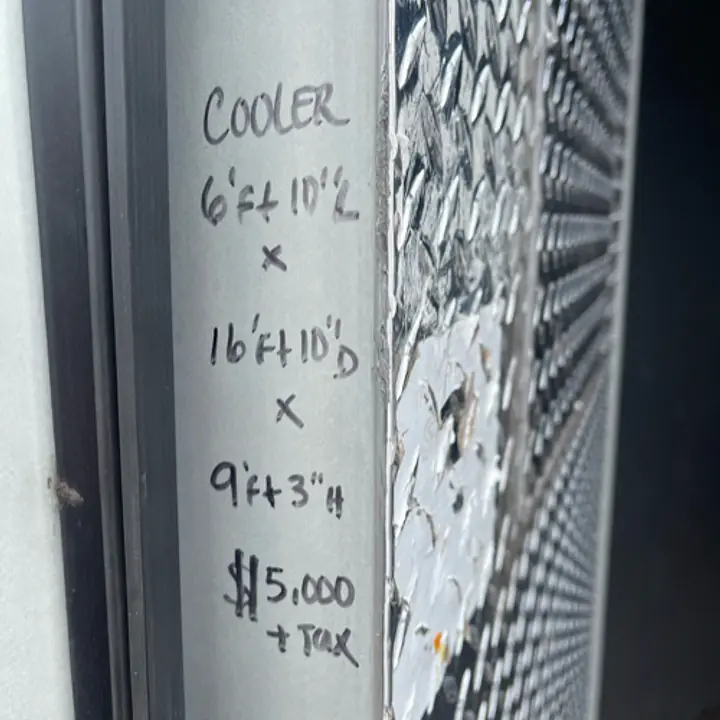 Walk-in Cooler Box - Master