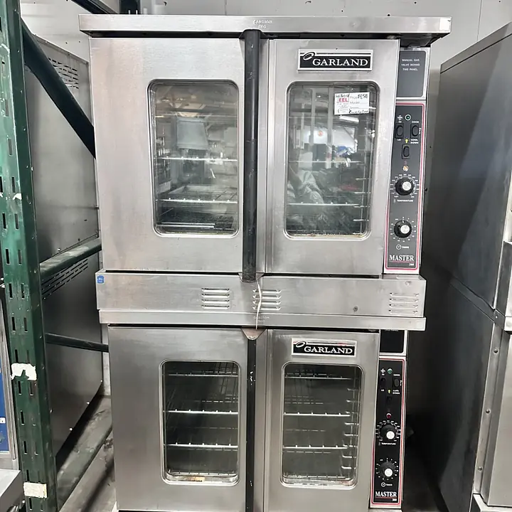 Garland Double Stack Convection Oven Natural Gas - Master