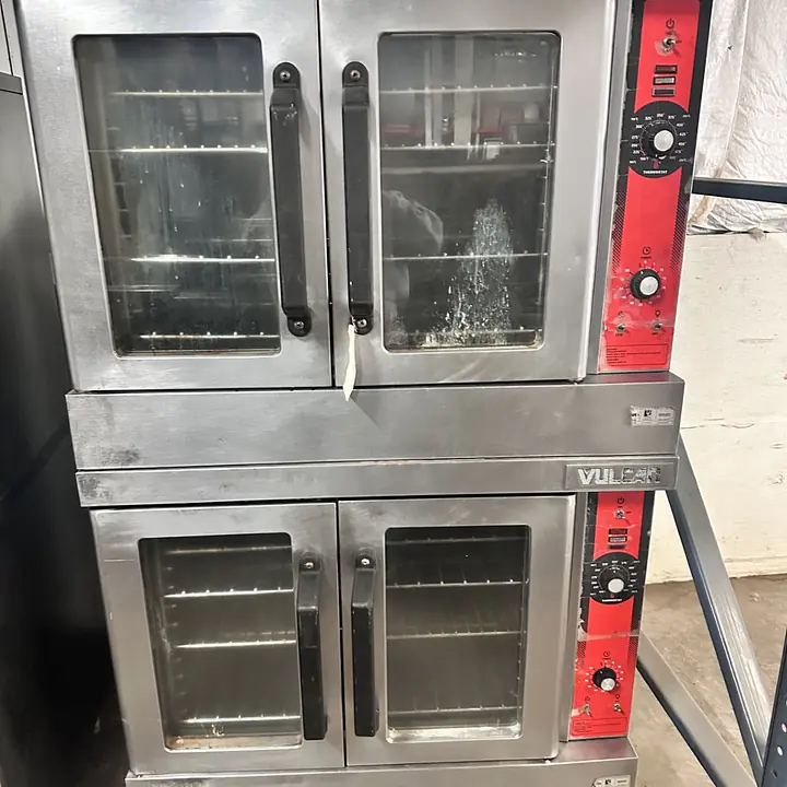 Vulcan Double Stack Convection Oven Natural Gas - Master