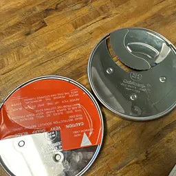 NEW Genuine Cuisinart DLC-844TX Med Square Julienne Disc Blade and DLC-842TX - Master