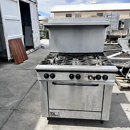 Southbend 6 Burner With Oven - Master