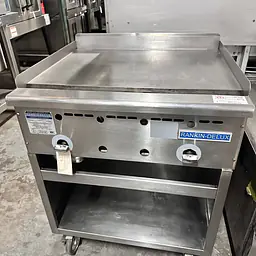 Rankin-Delux Griddle with Storage Natural Gas - Master