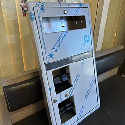 Stainless Steel Reset Seat Cover, Napkin Disposal & Toilet Tissue - Master