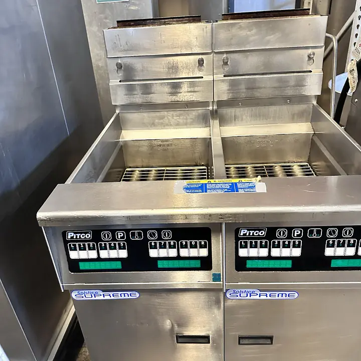 Pitco SSH55 Fryer Dual Natural Gas - Master