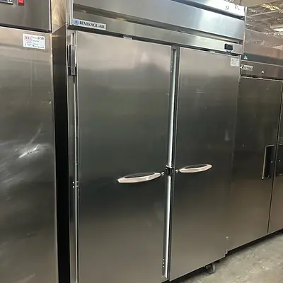 Beverage Air HF2HC-1S 2 Section Solid Door Freezer primary image