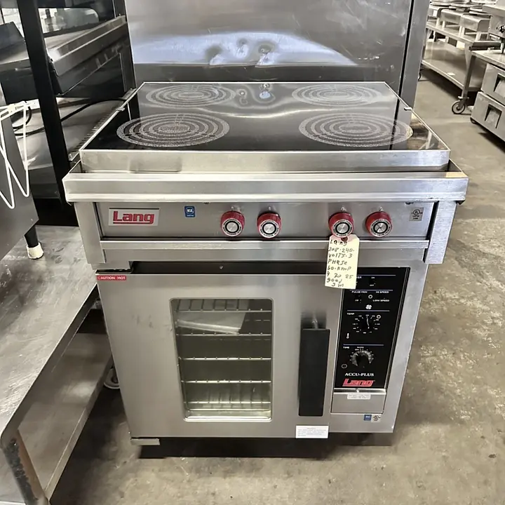 Lang ACC-PLUS Electric 4 burner with Oven - Master