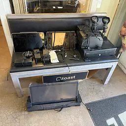 Toast Flex POS Point Of Sale Touch With , Cords Printer , Scanners - Master