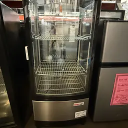 Turbo Air CRT-77-1R-N 17 Diamond Show Case Glass Sided Countertop Refrigerator - Master