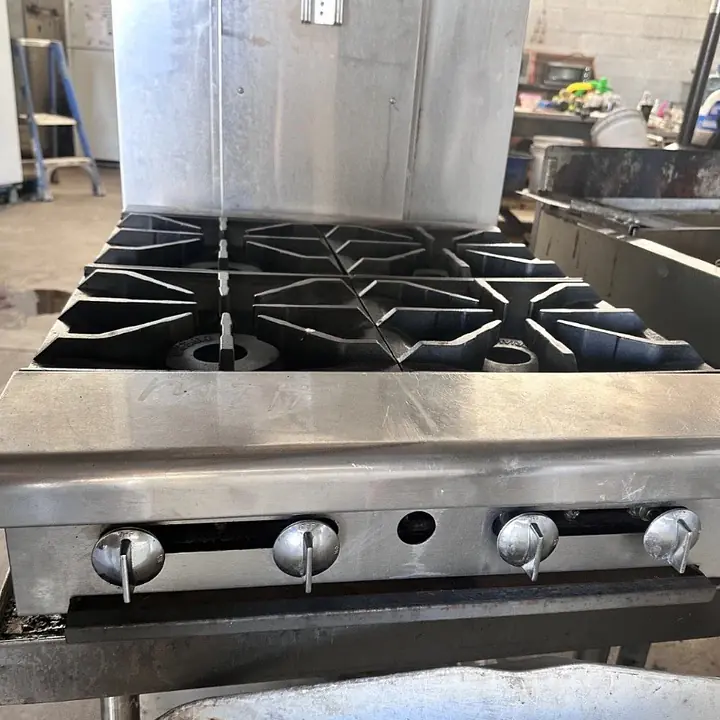 Imperial 4 burner Countertop Natural Gas - Master