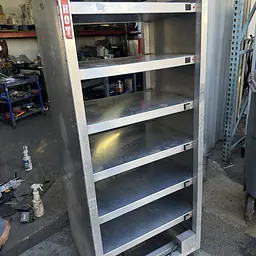 Lockwood FWS-2127-6 Mobile Pizza Food Warming Shelf - Master