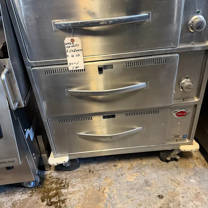 Wells  Freestanding Countertop Triple Drawer Warmer - Master