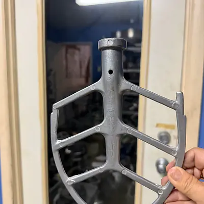 Hobart N5B  Cast Aluminum Flat Beater for 5 Qt N-50 Mixers N50 primary image