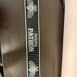 Patron Tequila Bar Spill Mat 24" X 3.5" Rubber - Master