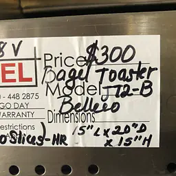 Bagel Toaster  - Master
