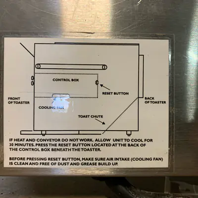 BELLECO JT2-B  CONVEYOR TOASTER  secondary image