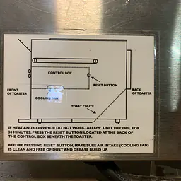 BELLECO JT2-B  CONVEYOR TOASTER  - Master