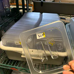 Clear Cambro Insert 1/6 LID NEW - Master