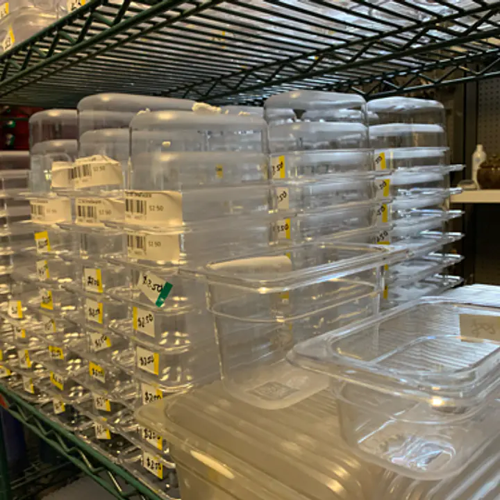 Clear Cambro Insert 1/9 NEW - Master