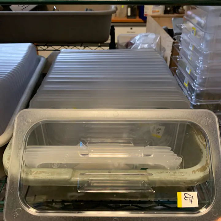 Clear Cambro LID 1/3 NEW - Master