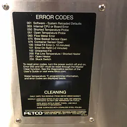 Coffee Brewer Fetco - Master