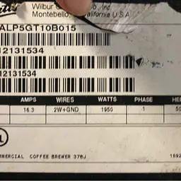 Coffee Brewer W/5 Warming  - Master