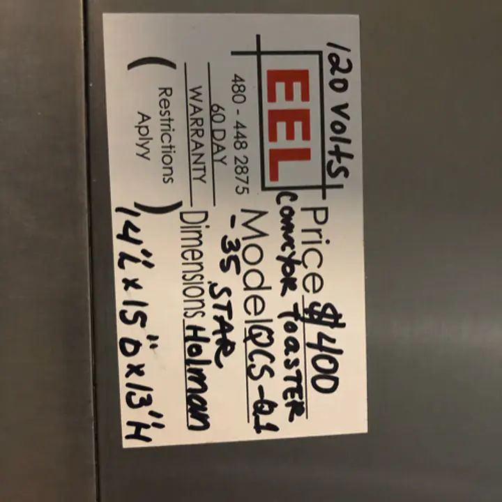 Conveyor Toaster  - Master