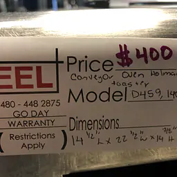 Conveyor Toaster  - Master