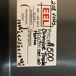 Conveyor Toaster  - Master