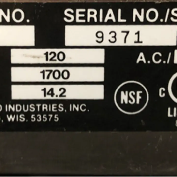 Counter Top Pizza Oven  - Master