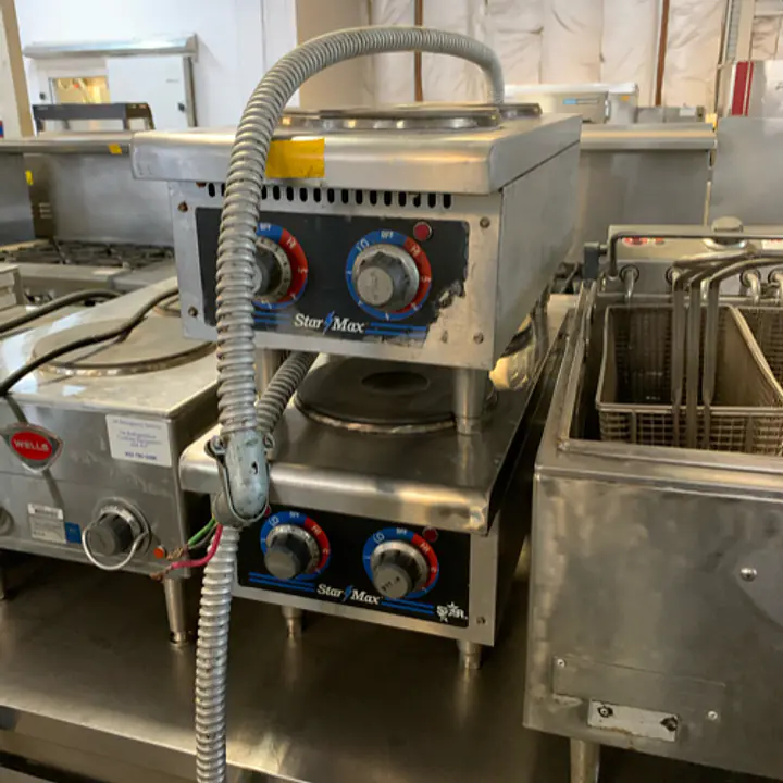 CounterTop Two French Hot Plate Burner Range STARMAX - Master