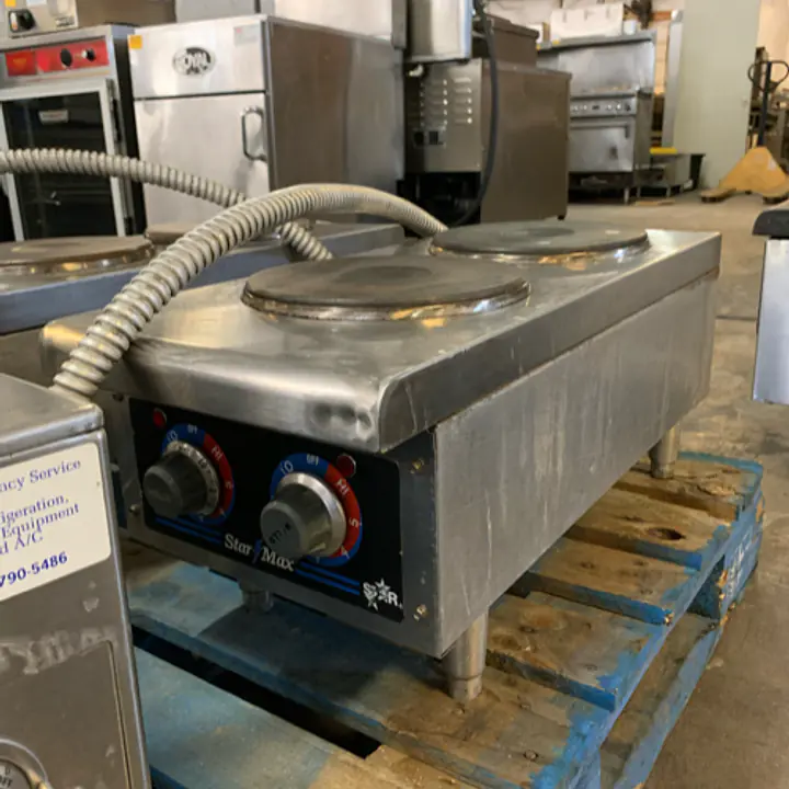 CounterTop Two French Hot Plate Burner Range STARMAX - Master