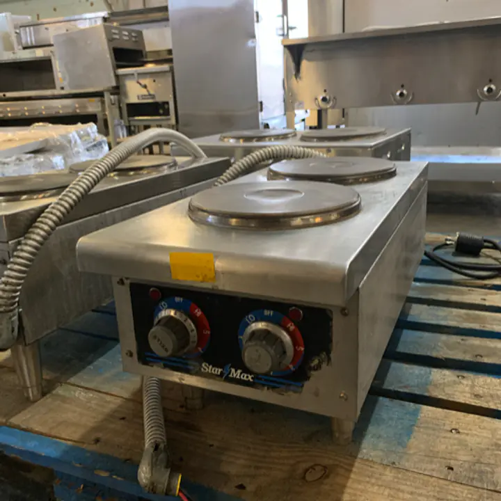 CounterTop Two French Hot Plate Burner Range STARMAX - Master