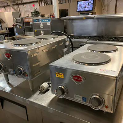 Countertop Two Burner Range Hot Plate WELLS  primary image