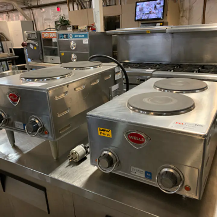 Countertop Two Burner Range Hot Plate WELLS  - Master