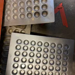 Chicago Metallic Cupcake/Muffin Pan,48 Moulds Set of TWO - Master