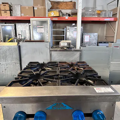 Prince Castle 4 Burner Counter Top Natural Gas primary image