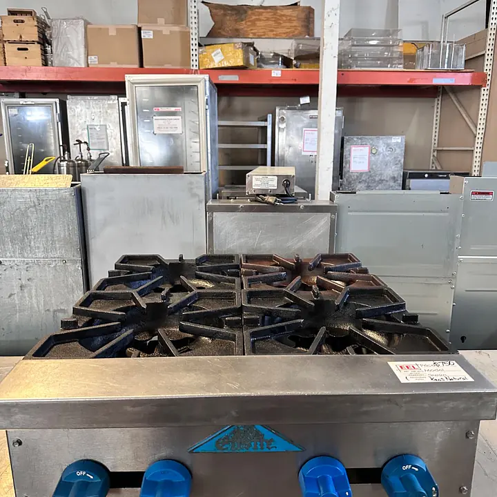 Prince Castle 4 Burner Counter Top Natural Gas - Master