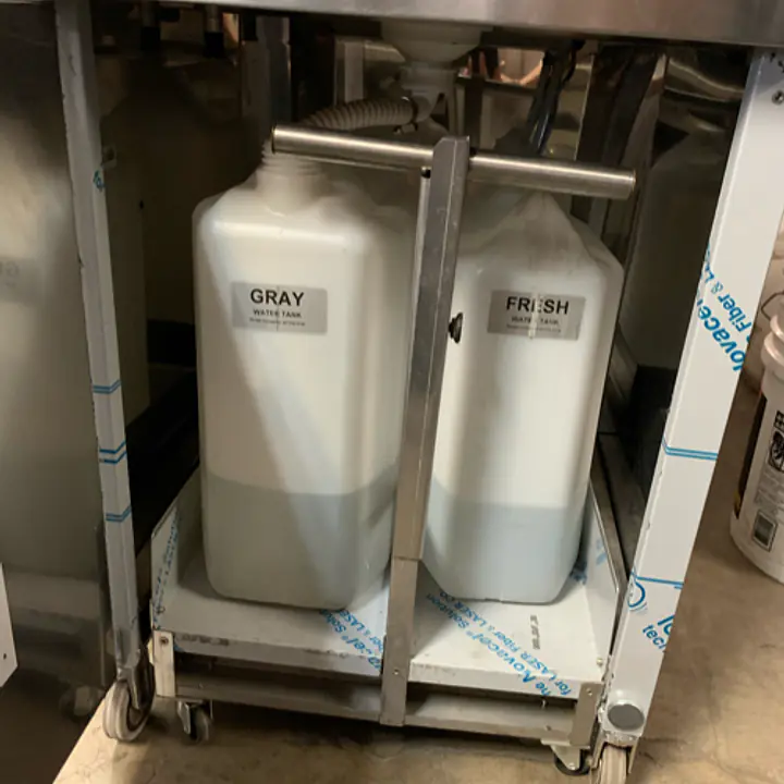 Stainless Steel Portable Hand Sink W/ Heater - Master