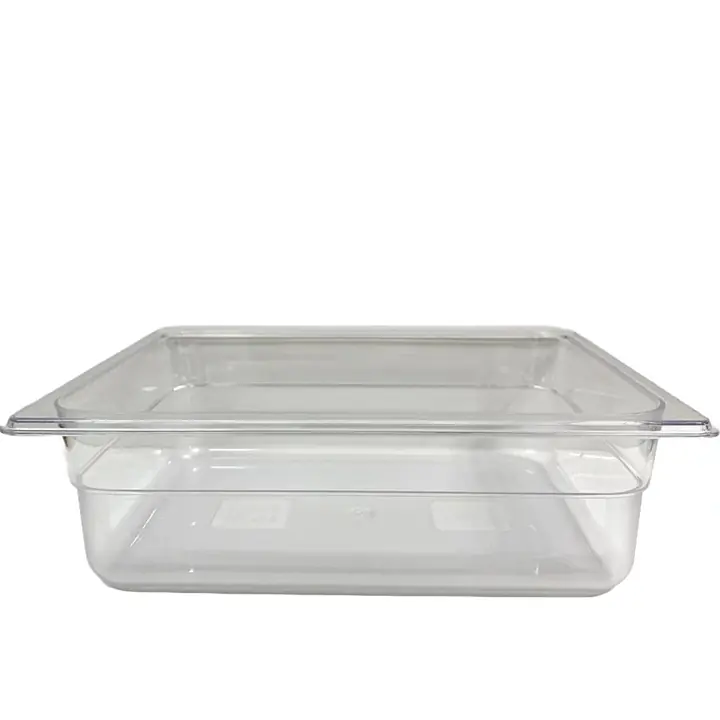 NSF Approved Food Pan 1/2 4” Clear - Master
