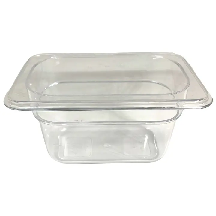 NSF Approved Food Pan 1/9 4” Clear - Master