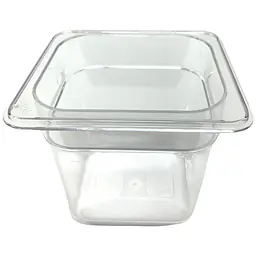 NSF Approved Food Pan 1/6 6” Clear - Master