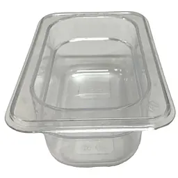 NSF Approved Food Pan 1/9 2” Clear - Master