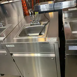 Stainless Steel Portable Hand Sink - Master