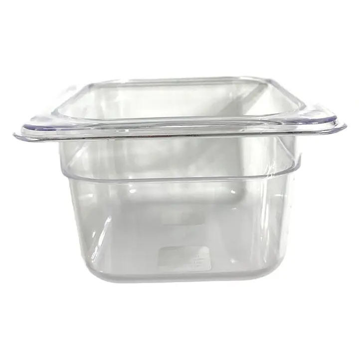 NSF Approved Food Pan 1/6 4” Clear - Master
