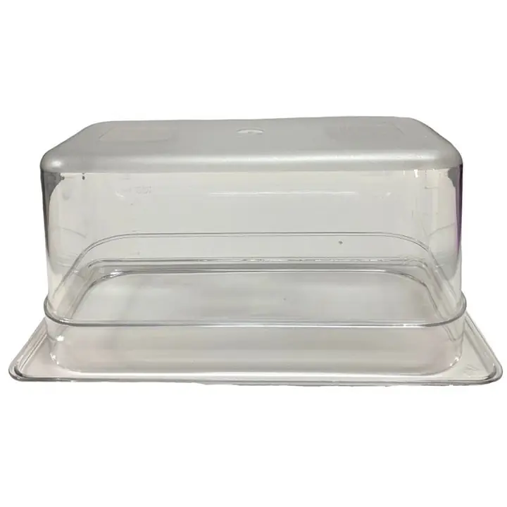 NSF Approved Food Pan 1/3 6” Clear - Master