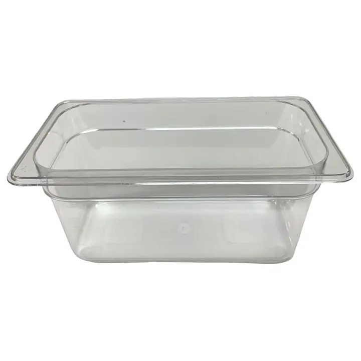 NSF Approved Food Pan 1/3 6” Clear - Master