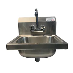 Stainless Steel Wallmount Hand Sink NEW - Master
