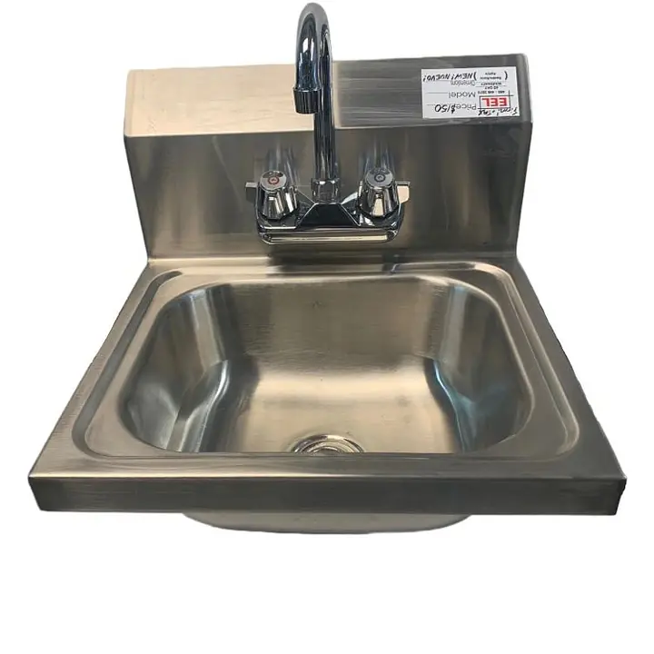 Stainless Steel Wallmount Hand Sink NEW - Master