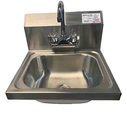 Stainless Steel Wallmount Hand Sink NEW - Master