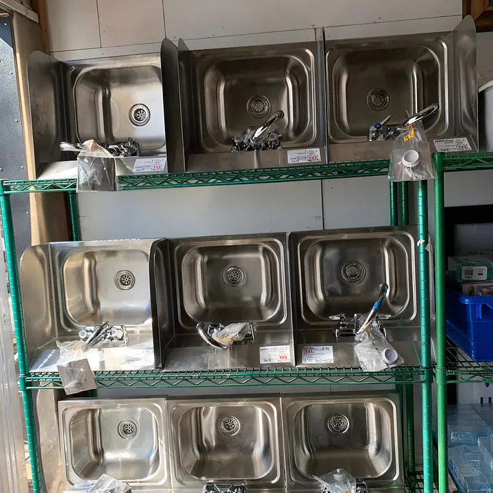 Stainless Steel Wallmount Hand Sink NEW - Master